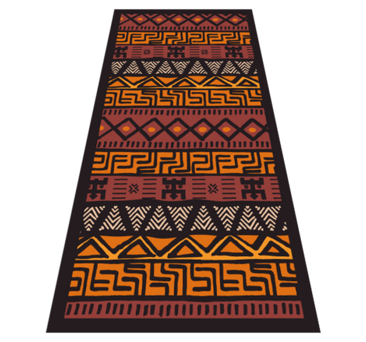 Tapis vinyle cuisine ethnique Style africain - TenStickers