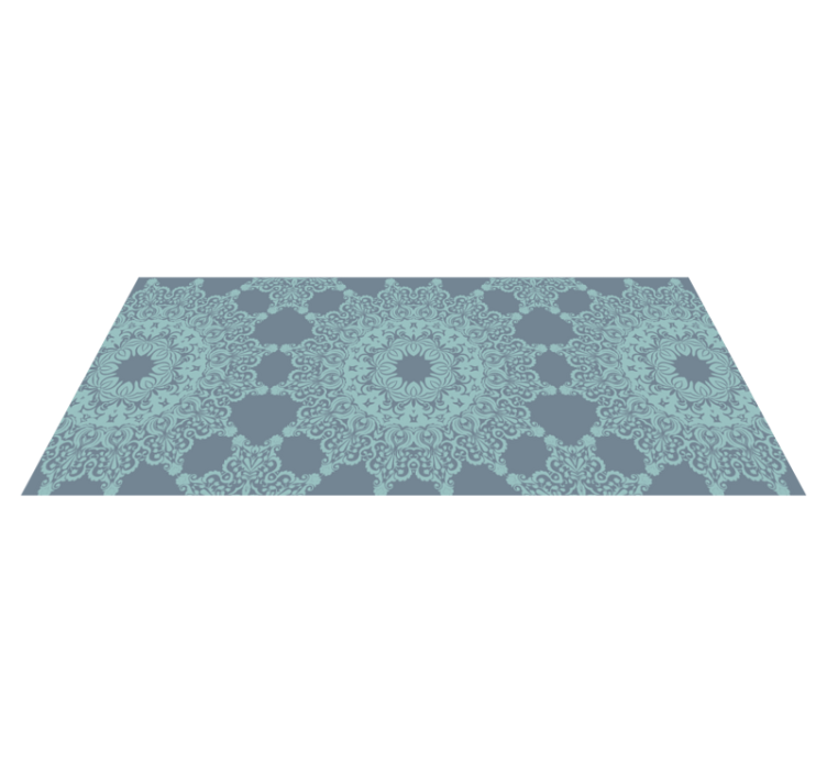 Tapis vinyle carreaux Tuiles subtiles de style marocain - TenStickers