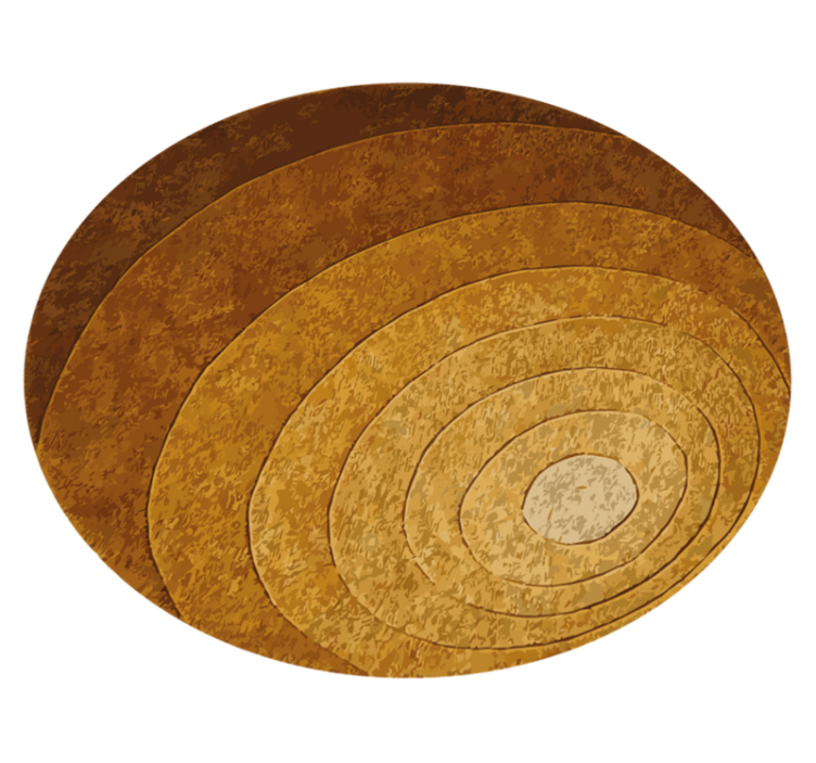 Tapis vinyle imitation parquet couches naturelles - TenStickers