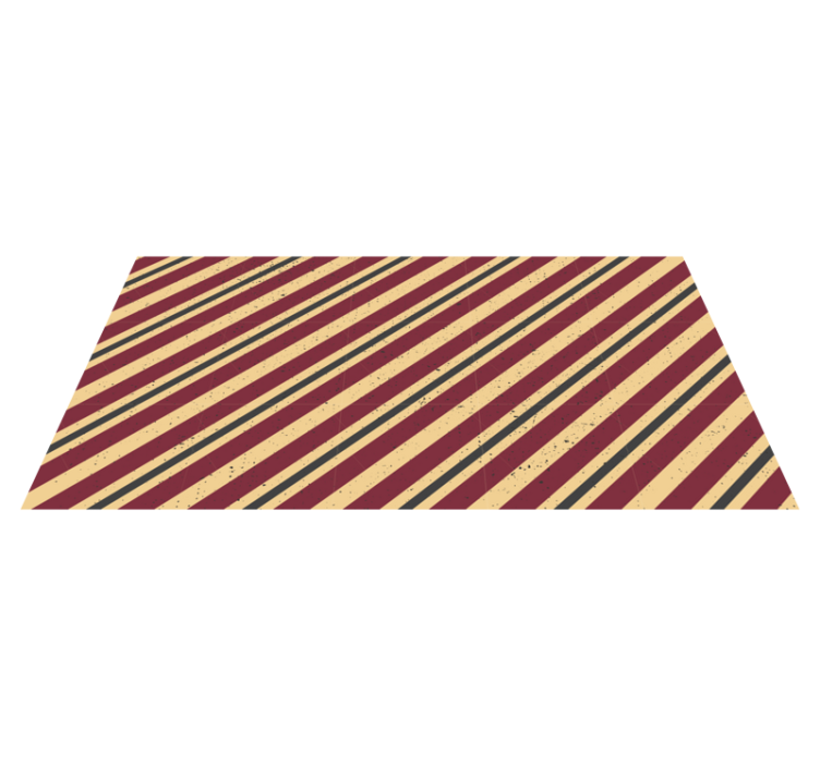 Tapis vinyle rayures motif abstrait en diagonale - TenStickers