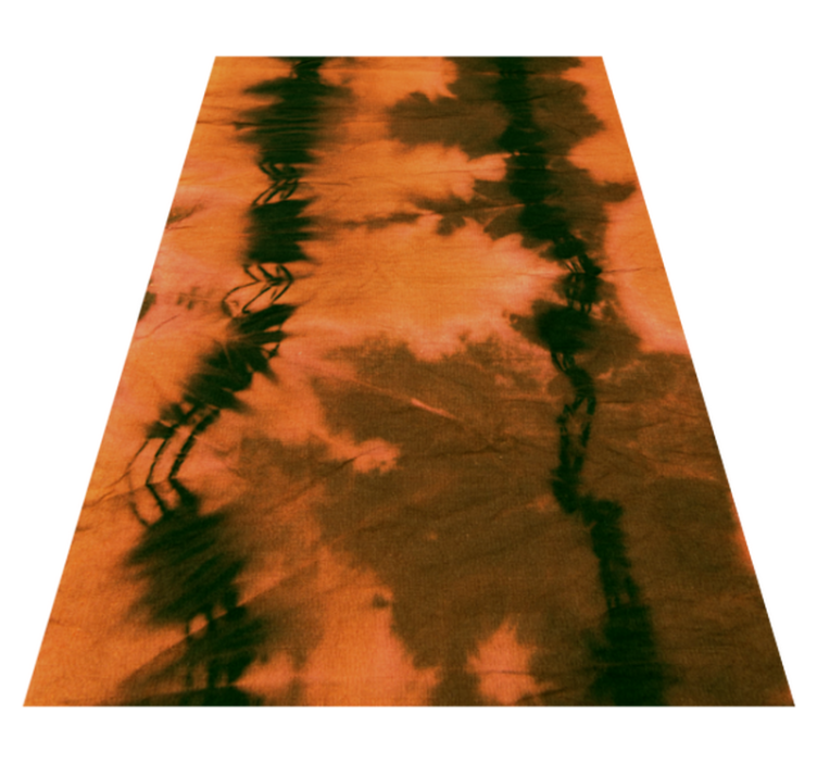 Tapis vinyle textures tie-dye coloré - TenStickers