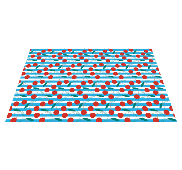 Tapis vinyle cuisine exposition de fleurs de cerisier - TenStickers