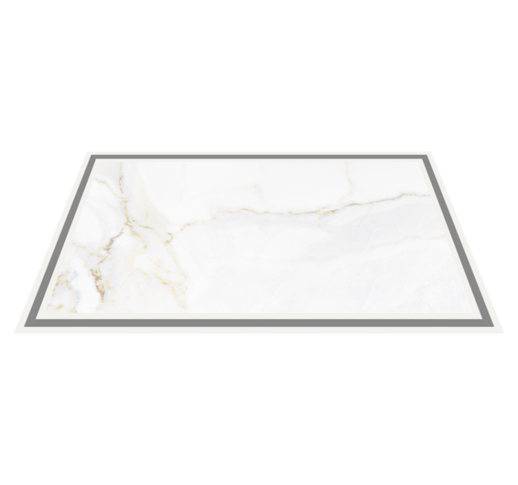 Tapis vinyle marbre élégantes veines blanches - TenStickers