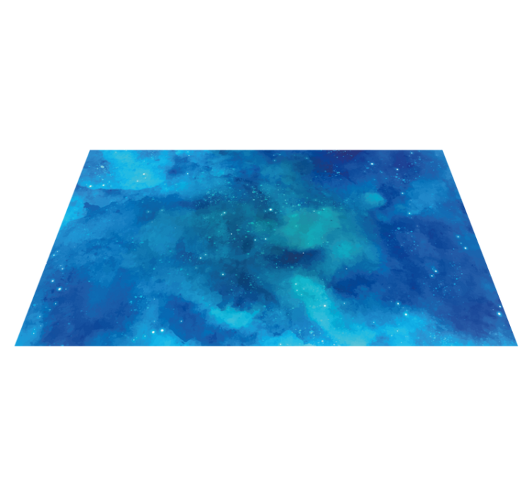 Tapis vinyle ado ciel nocturne - TenStickers