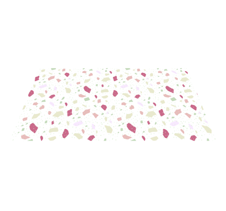 Tapis vinyle autres tapis formes dynamiques et colorées - TenStickers