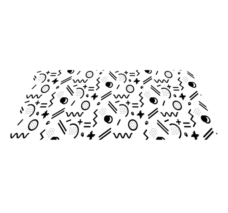 Tapis vinyle autres tapis jeu de motifs dynamiques - TenStickers