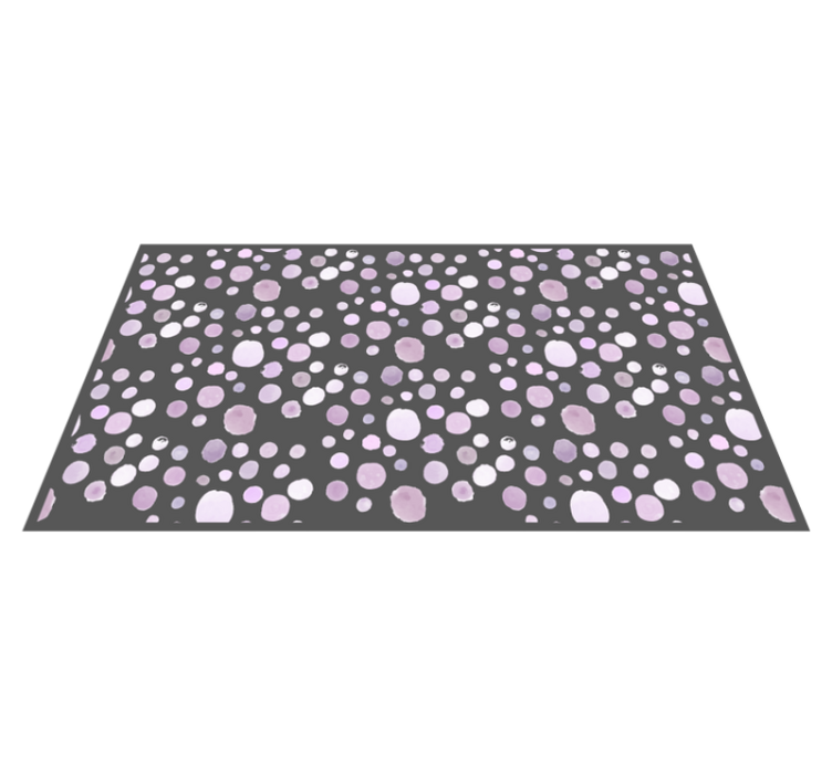 Tapis vinyle texture pois doux - TenStickers