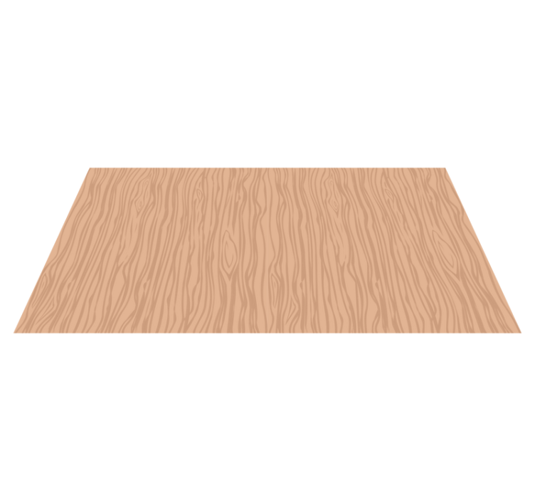 Tapis vinyle effet plancher bois clair - TenStickers