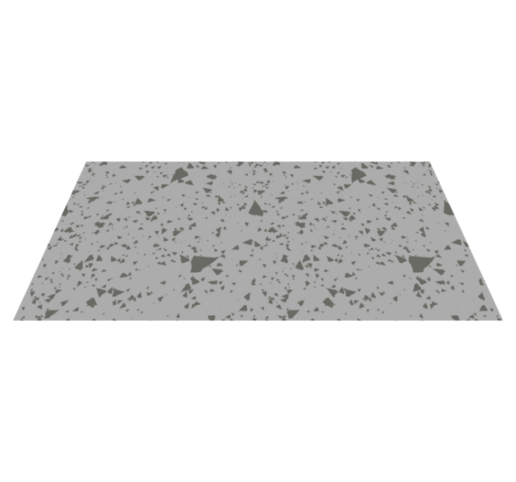 Tapis vinyle motif vinylee de terrazzo aux couleurs chaudes - TenStickers