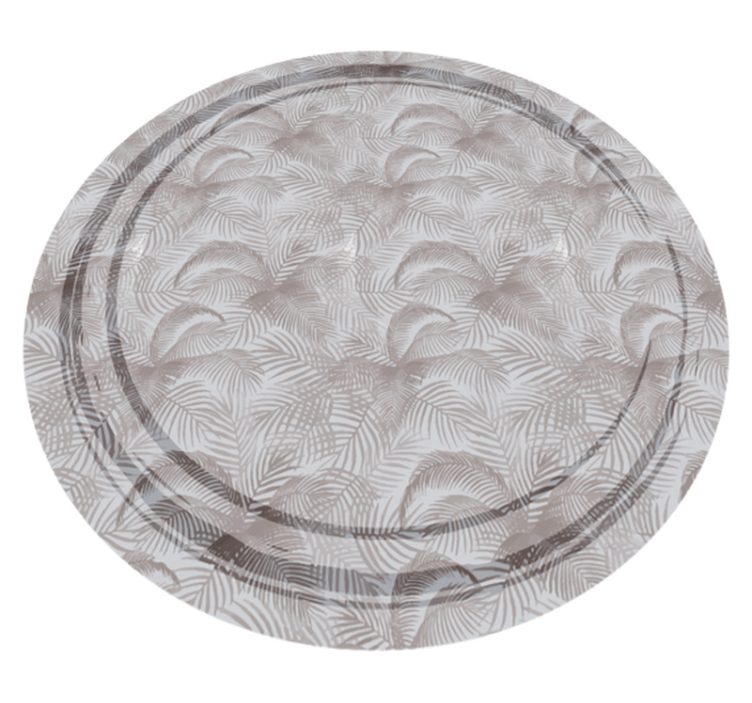 Tapis vinyle fleurs et plantes superposition botanique - TenStickers