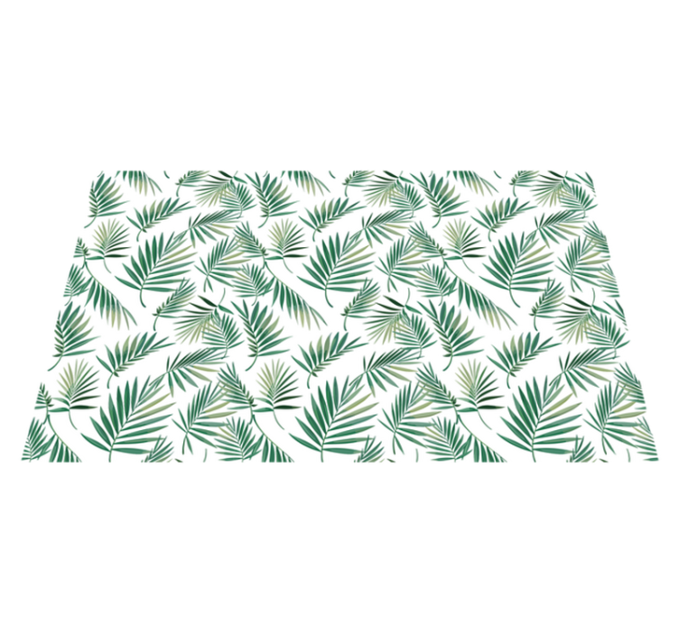 Tapis vinyle nature concept de verdure vivante - TenStickers