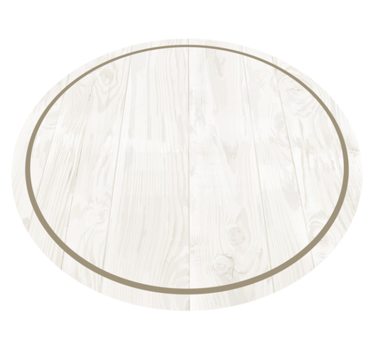 Tapis vinyle retro Bois blanc - TenStickers