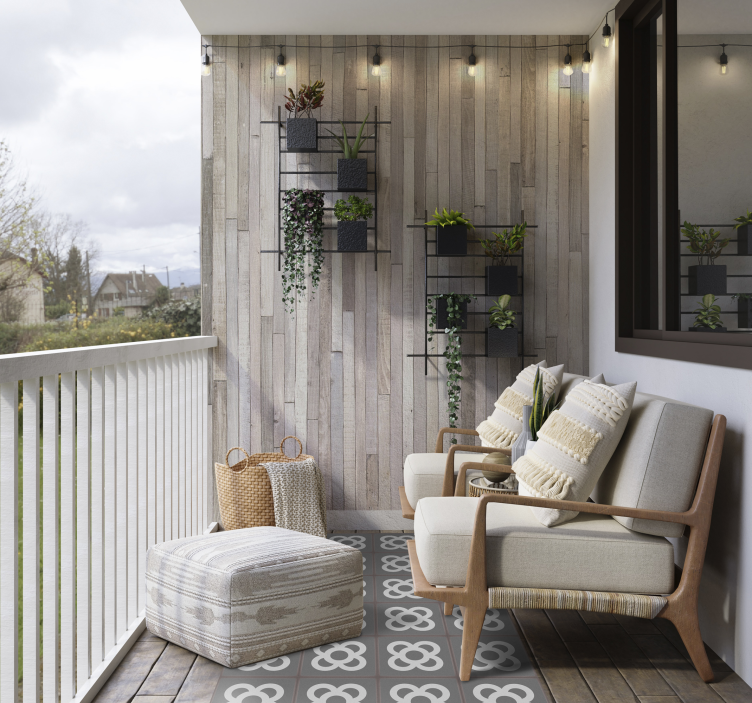 Tapis pvc panot barcelone mosaïque - TenStickers