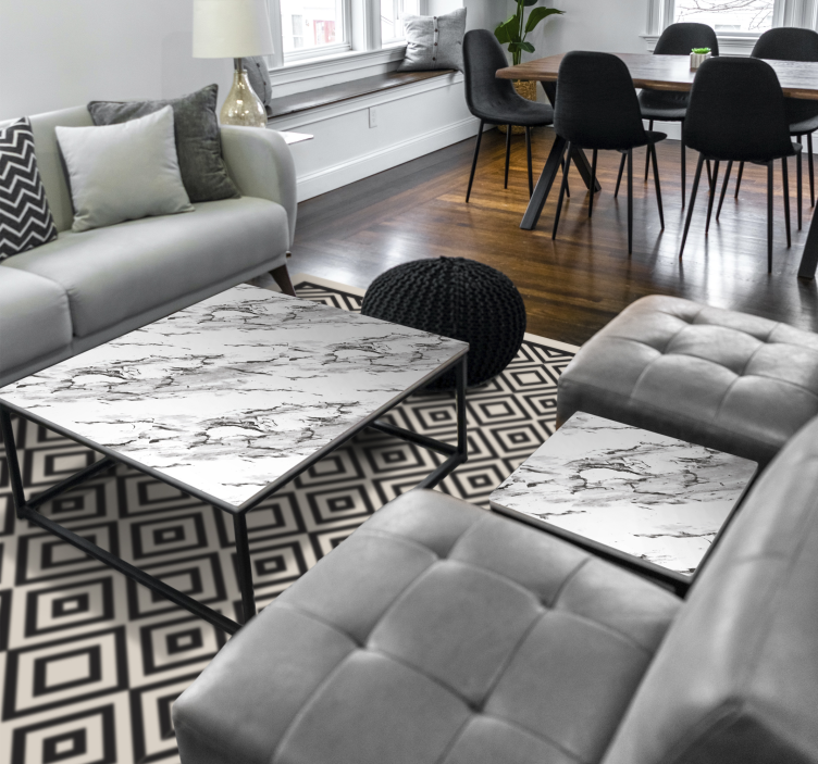 Tapis vinyle mosaique Tapis de mosaïque - TenStickers