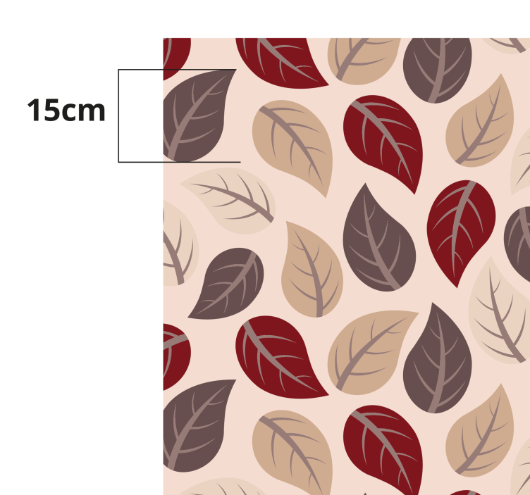 Tapis vinyle feuilles d'automne - TenStickers
