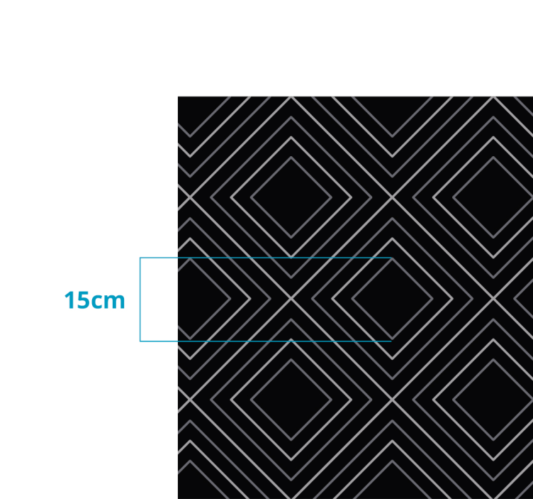 tapis vinyle geometrique Lignes élégantes  - TenStickers