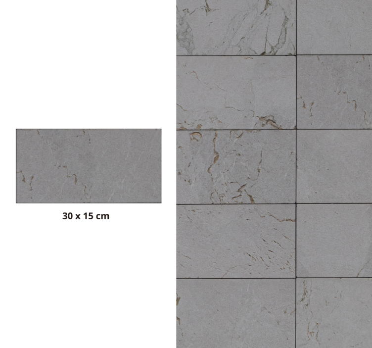 Tapis vinyle motif Collage béton - TenStickers