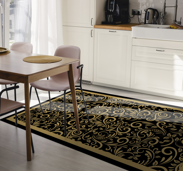 Tapis vinyle vintage  - TenStickers