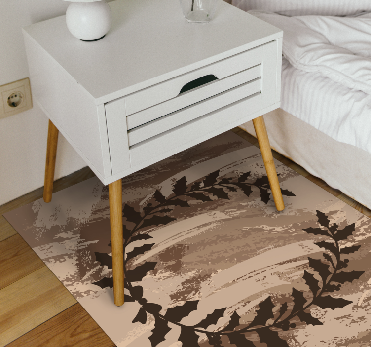 Tapis vinyle animal camouflage élégance - TenStickers