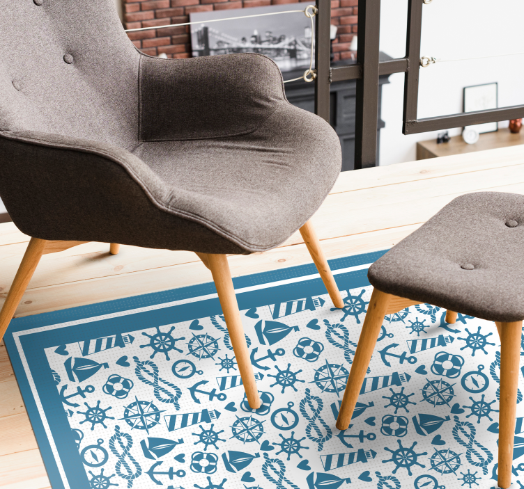 Tapis vinyle autres tapis récréation nautique - TenStickers