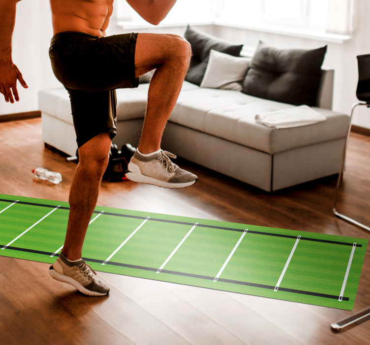 Tapis vinyle d'entraînement de vitesse 5 mètres - TenStickers