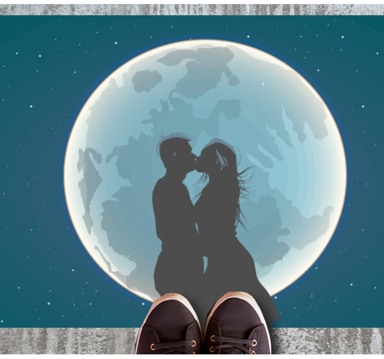 Tapis vinyle chambre baiser au clair de lune - TenStickers
