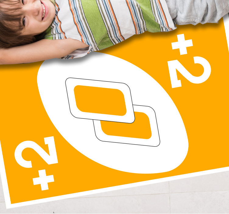 Tapis vinyle jeux +2 carte - TenStickers