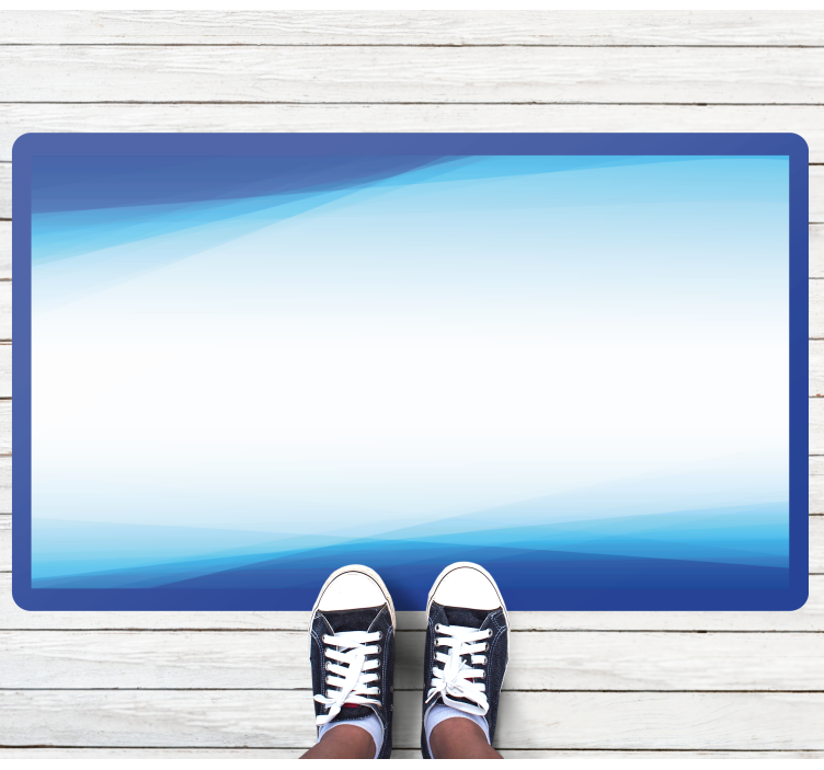 Tapis vinyle minimaliste mélange de dégradés cool - TenStickers