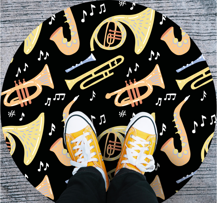 Tapis vinyle autres tapis idée d'instrument de musique - TenStickers