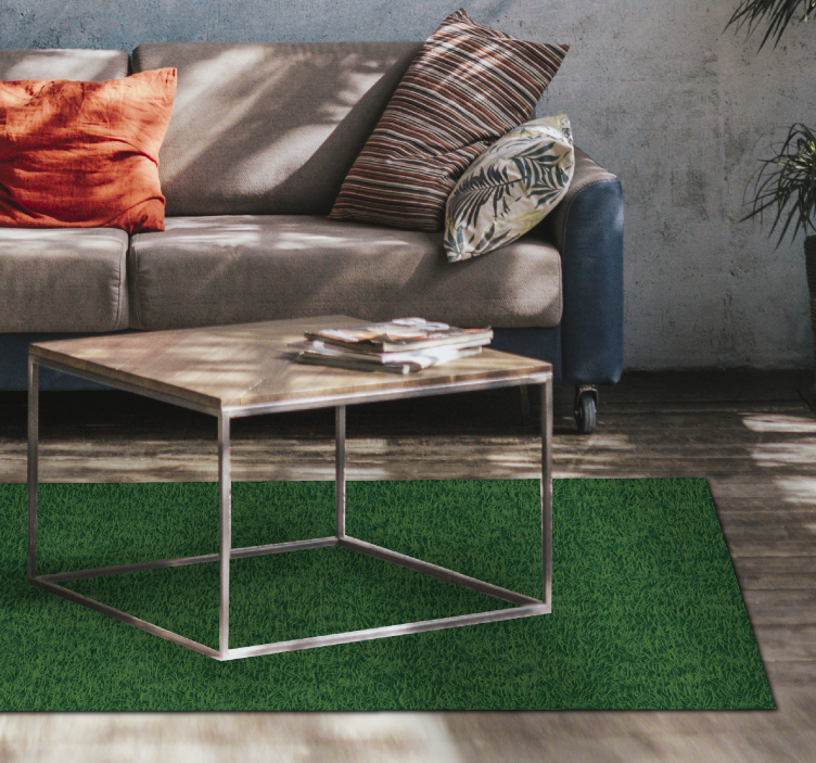 Tapis vinyle texture surface texturée en herbe - TenStickers