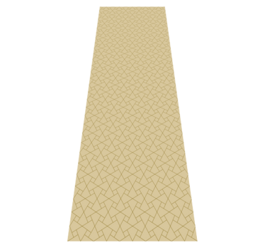 Tapis vinyle bureau gris et beige graphique - TenStickers