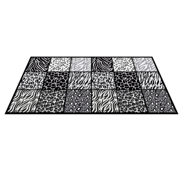 tapis vinyle pour chambre Différentes impressions d'animaux - TenStickers