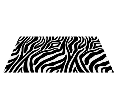 Tapis vinyle pour chambre Imprimé zèbre - TenStickers