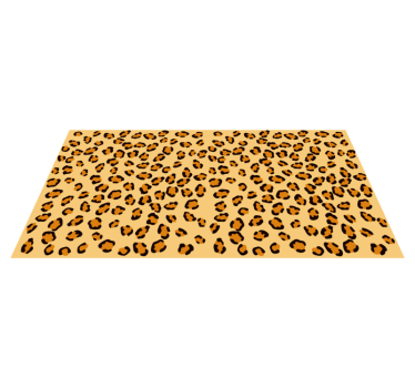 Tapis vinyle pour chambre Impression de guépard - TenStickers