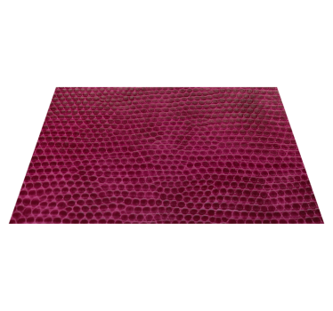 Tapis vinyle animal tissu texturé cramoisi - TenStickers