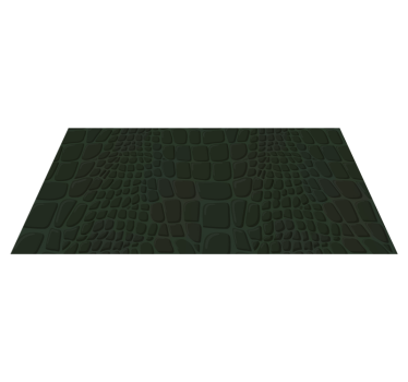 Tapis vinyle pour chambre Peau de crocodile - TenStickers