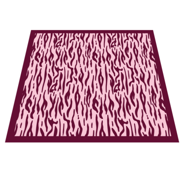 Tapis vinyle animal motifs d'animaux féroces - TenStickers