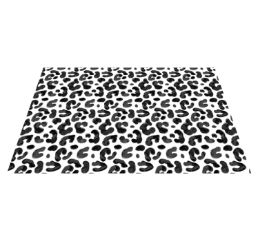 Tapis vinyle animal esthétique à motifs léopard - TenStickers