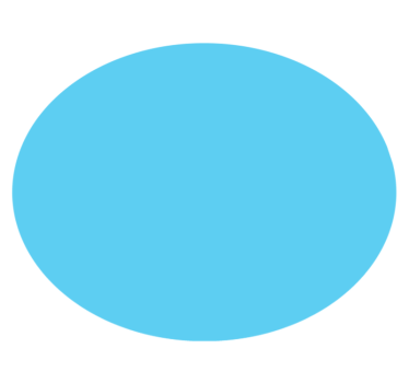 Tapis vinyle bleu conception circulaire monochrome - TenStickers