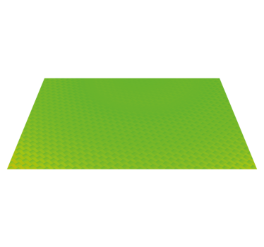 Tapis vinyle avec motif Carbone vert - TenStickers