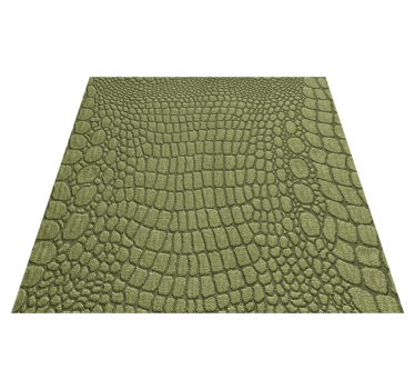 Tapis vinyle animal effet peau de crocodile - TenStickers