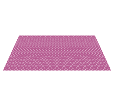 Tapis vinyle animal motifs de coquilles roses - TenStickers
