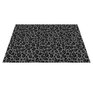 Tapis vinyle animal style imprimé léopard - TenStickers