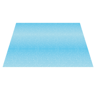 Tapis vinyle bleu superposition de paillettes bleues - TenStickers