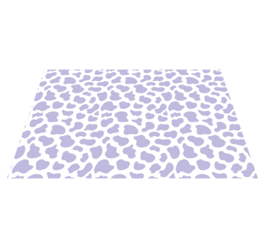 Tapis vinyle animal print léopard lavande - TenStickers