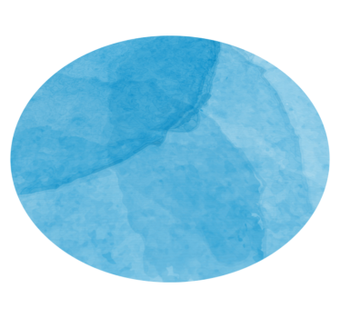 Tapis vinyle minimaliste dessin circulaire bleu abstrait - TenStickers