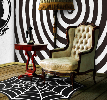 Tapis vinyle pour chambre Tapis de toile d'araignée - TenStickers