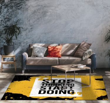 Tapis en vinyle - commencer à faire - TenStickers