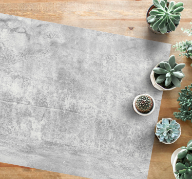 Tapis vinyle avec motif Modèle d'imitation de béton moderne - TenStickers