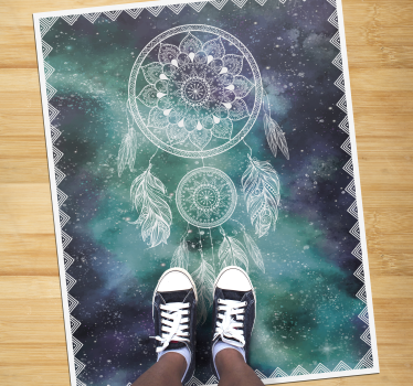 tapis vinyl pour chambre Attrapeur de rêves - TenStickers